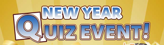 NEW YEAR QUIZ EVENT!